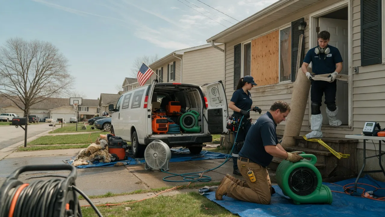 Water Damage Restoration in Shelburn, IN near me